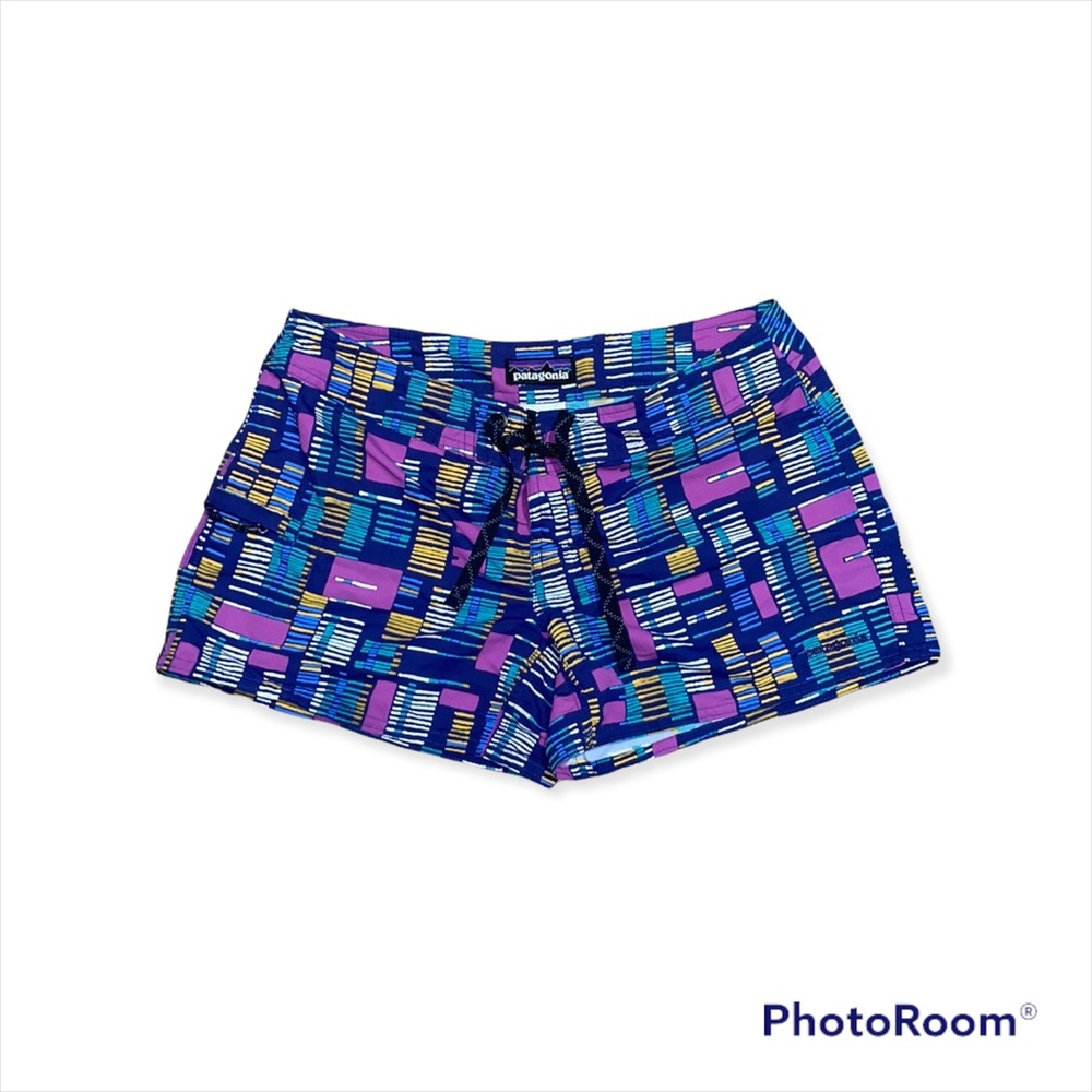 Patagonia - womens board shorts - retro geometric - 2
